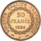20 francs Génie 1886 A