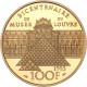100 francs or Trésor du Louvre - La liberté guidant le peuple