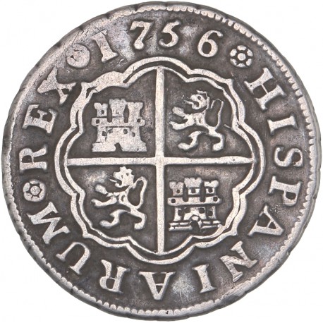 Espagne - 1 réal de Ferdinand VI