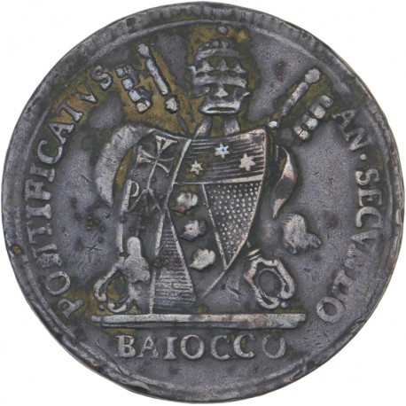 Vatican - 1 Baiocco Pie VII 1802 Rome