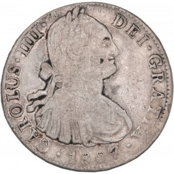 Mexique - 8 réales Charles IV 1807