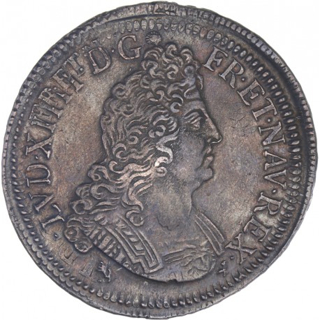 Louis XIV - Ecu aux 8L 2ème type - 1704 9 Rennes