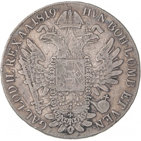 Autriche  - 1 thaler François Ier 1819 A