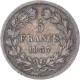 5 francs Louis Philippe Ier 1837 D Lyon