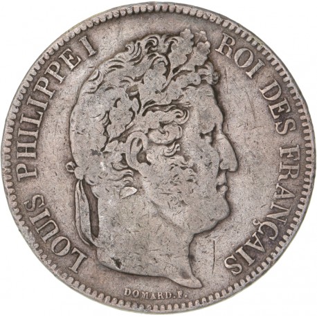 5 francs Louis Philippe Ier  1833 L Bayonne