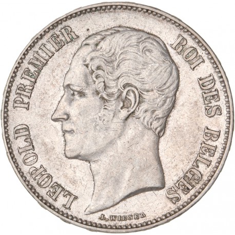 Belgique - 5 francs 1851