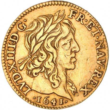 Louis XIII - Demi Louis d'or - 1641 A