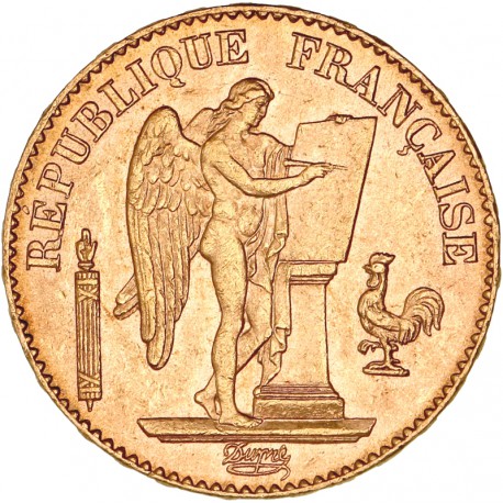 20 francs Génie 1895 A
