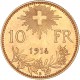 Suisse - 10 francs 1914 B