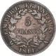 5 francs Napoléon Ier 1811 B