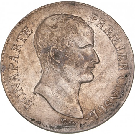 5 francs Bonaparte 1er Consul  AN 12 A