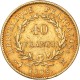 40 francs Napoléon Ier 1808 M