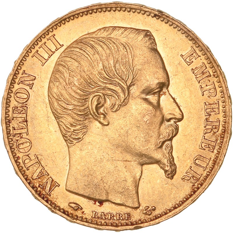 Cours Du Napoléon 20 Francs Or 1859 Monnaie d'or française