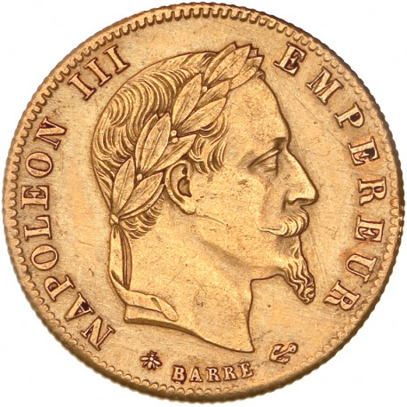 5 francs Napoléon III 1866 A