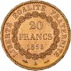 20 francs Génie 1895 A