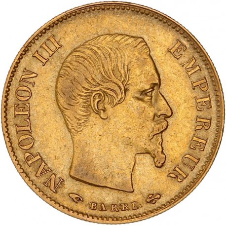 10 francs Napoléon III 1859 A