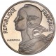 Piéfort argent 5 centimes 1979