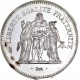 Piéfort argent 50 francs 1979