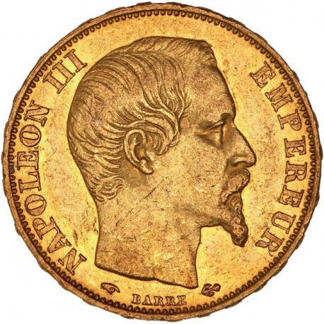 20 francs Napoléon III - 1859 A