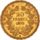 20 francs Napoléon III - 1859 A