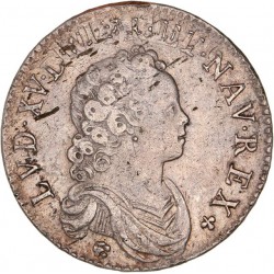 Louis XV - demi écu Vertugadin 1716 A