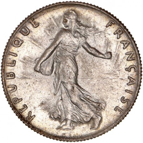 50 centimes Semeuse 1915 - MS