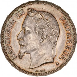 5 francs Napoléon III 1868 A