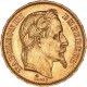 20 francs Napoléon III - 1867 A