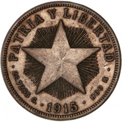 Cuba - 1 peso 1915