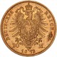 Allemagne - Bavière - 20 mark 1873 D