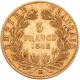 5 francs Napoléon III 1868 BB