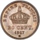 20 centimes Napoléon III 1867 BB