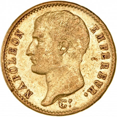 20 francs Napoléon Ier tête nue  - 1807 A