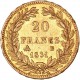 20 francs Louis Philippe Ier  1831 B