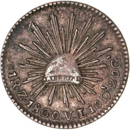 Mexique - 1 réal 1860
