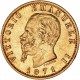 Italie - 20 lires Victor Emmanuel II - 1871 R