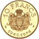 Monaco - Coffret Or ESSAI 1974