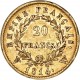 20 francs Napoléon Ier 1814 W