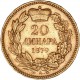 Serbie - 20 dinars 1879