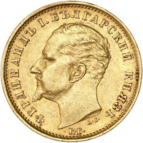 Bulgarie - 20 leva 1894