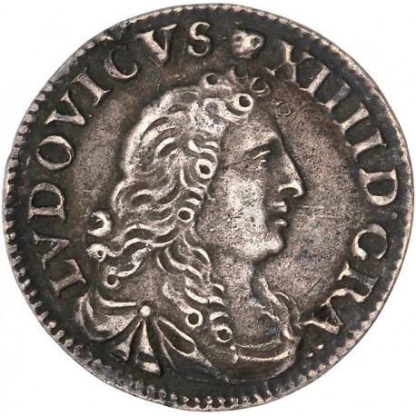 Louis XIV - 4 sols des traitants 1677 D