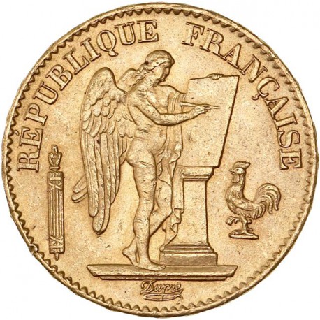 20 francs Génie 1871 A