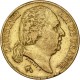 20 francs Louis XVIII - 1818 A