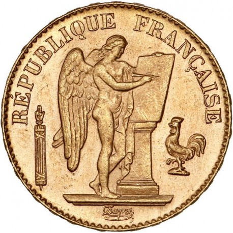 20 francs Génie 1897