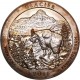 Etats unis - 5 onces d'argent pur - Parc national du Montana 2011
