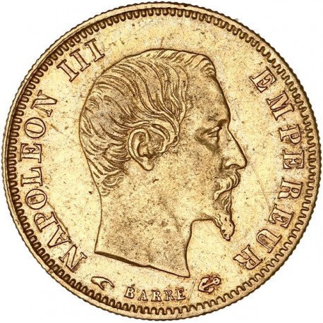 5 francs Napoléon III 1857 A