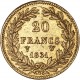 20 francs Louis Philippe Ier  1831 W