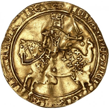 Jean II le Bon - Franc à cheval