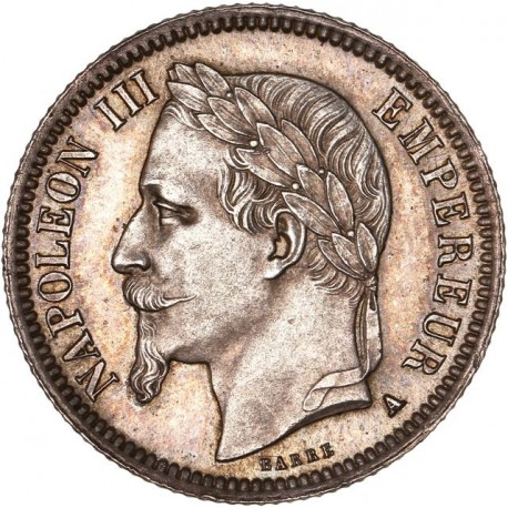 1 franc Napoléon III 1869  A