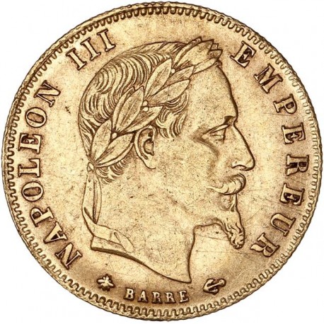 5 francs Napoléon III 1862 A